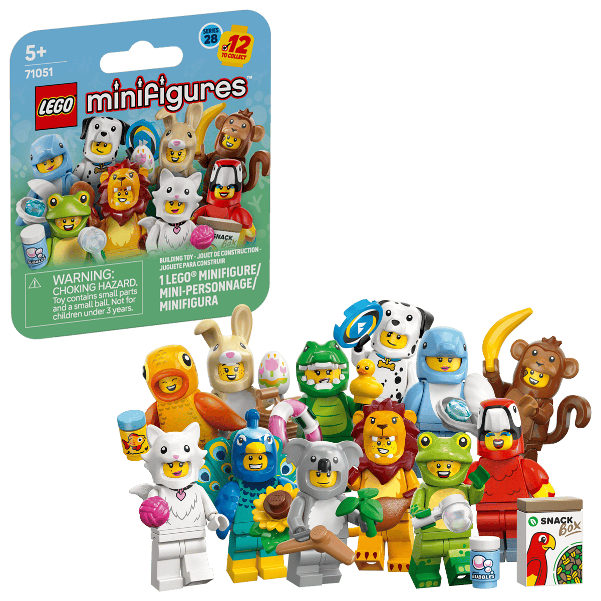 Series 28 Animal Minifigures by Lego