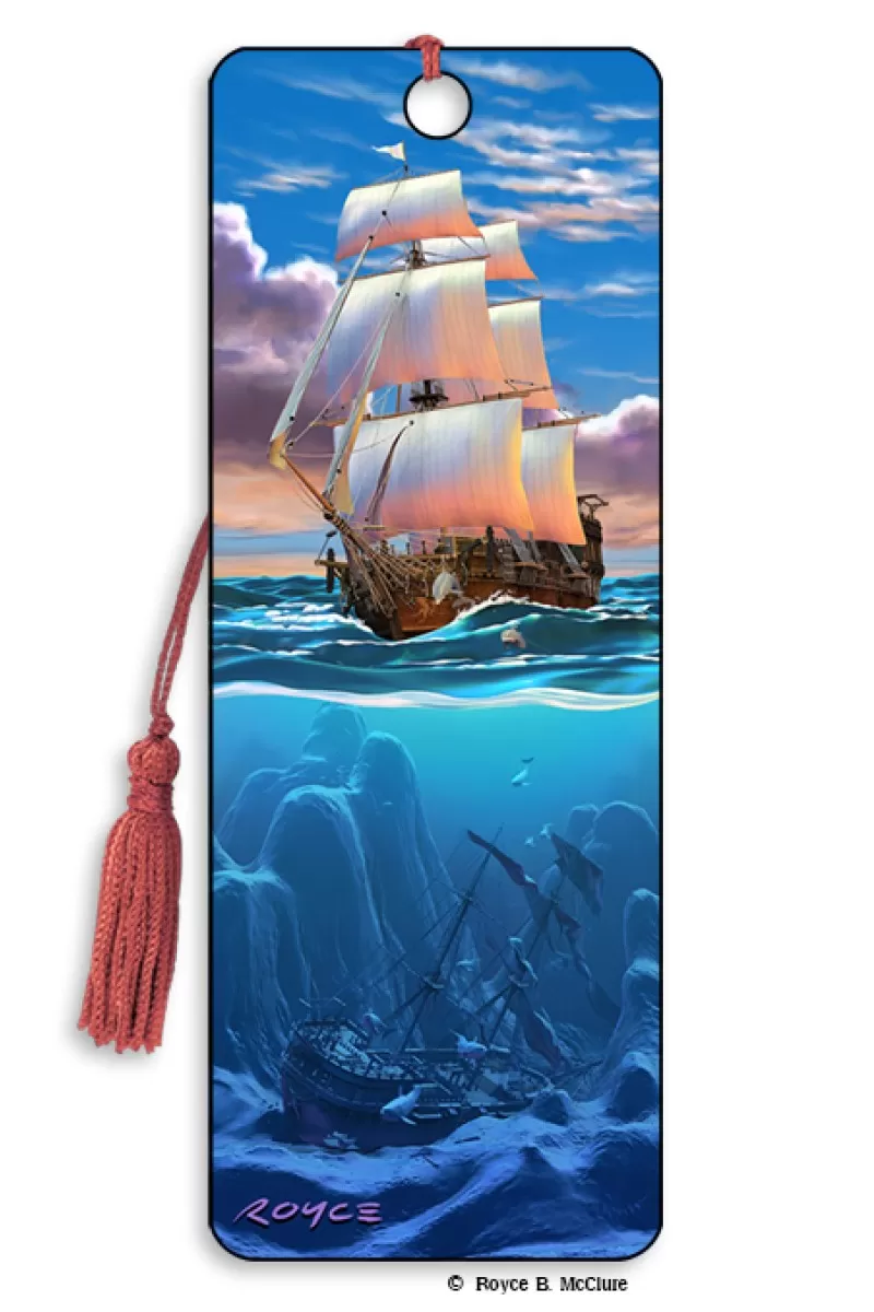 Sail Away Pirate Bookmark by Artgame