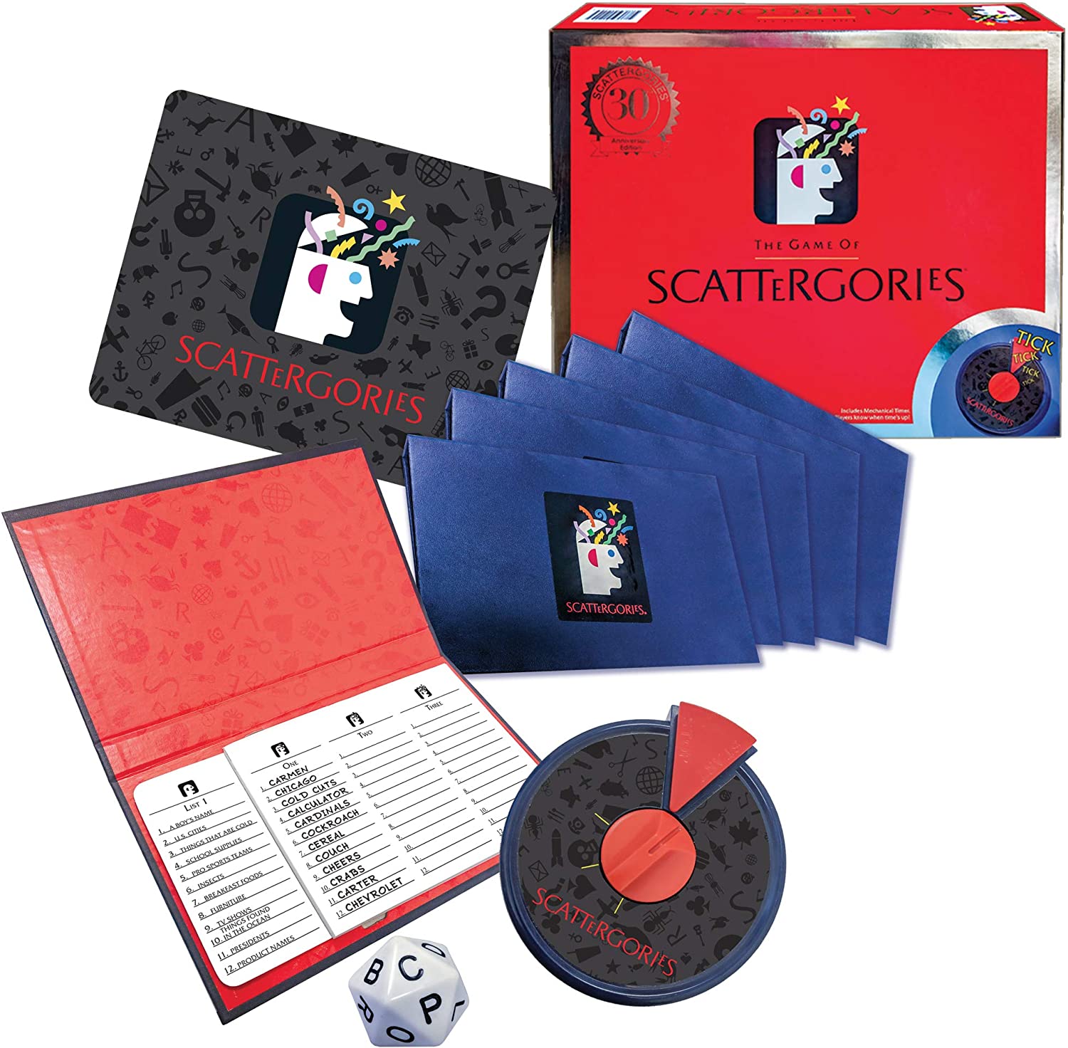Scattergories 30th Anniversary Edition by Hasbro 1