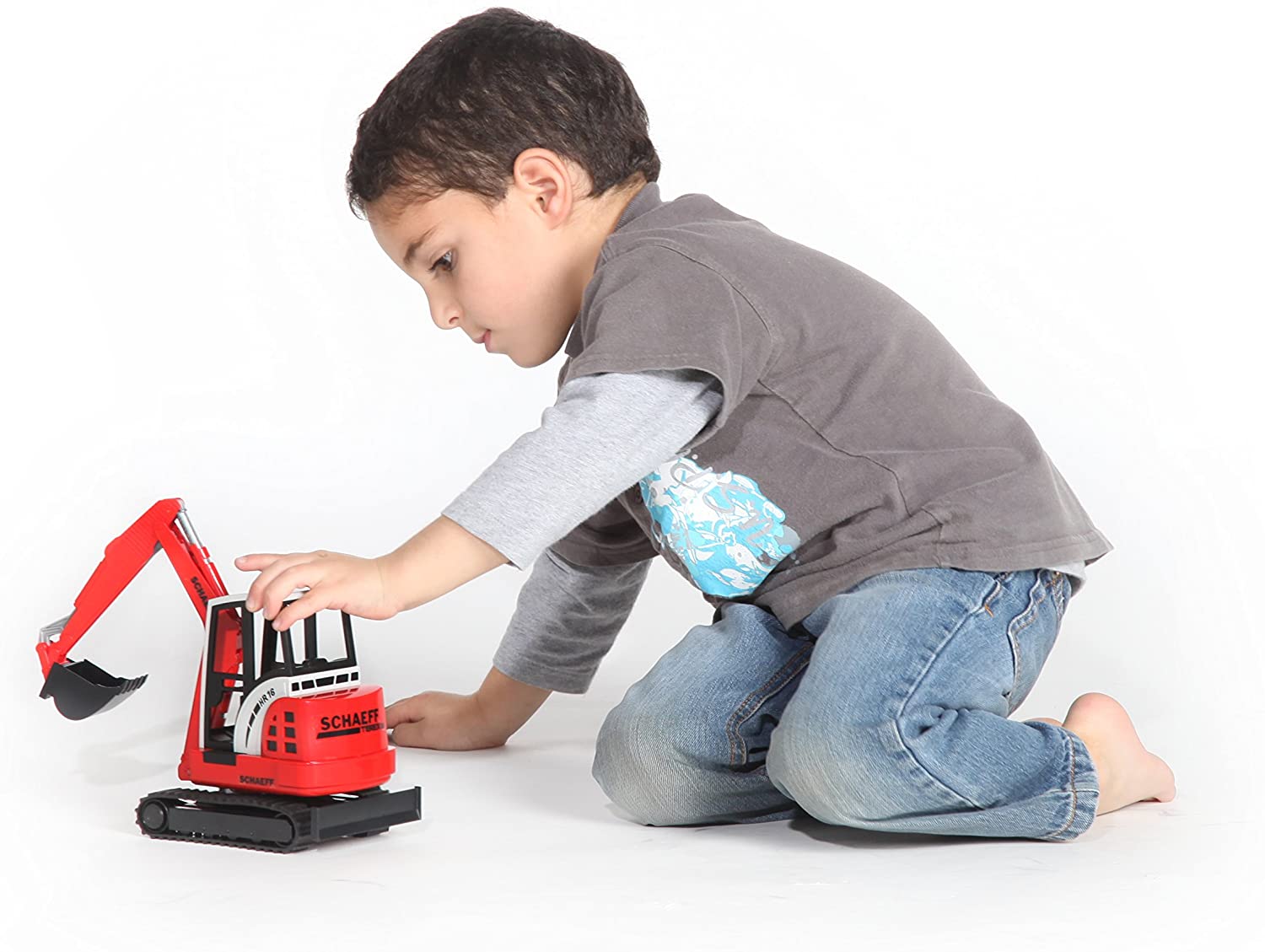 Schaeff Mini Excavator by Bruder 3