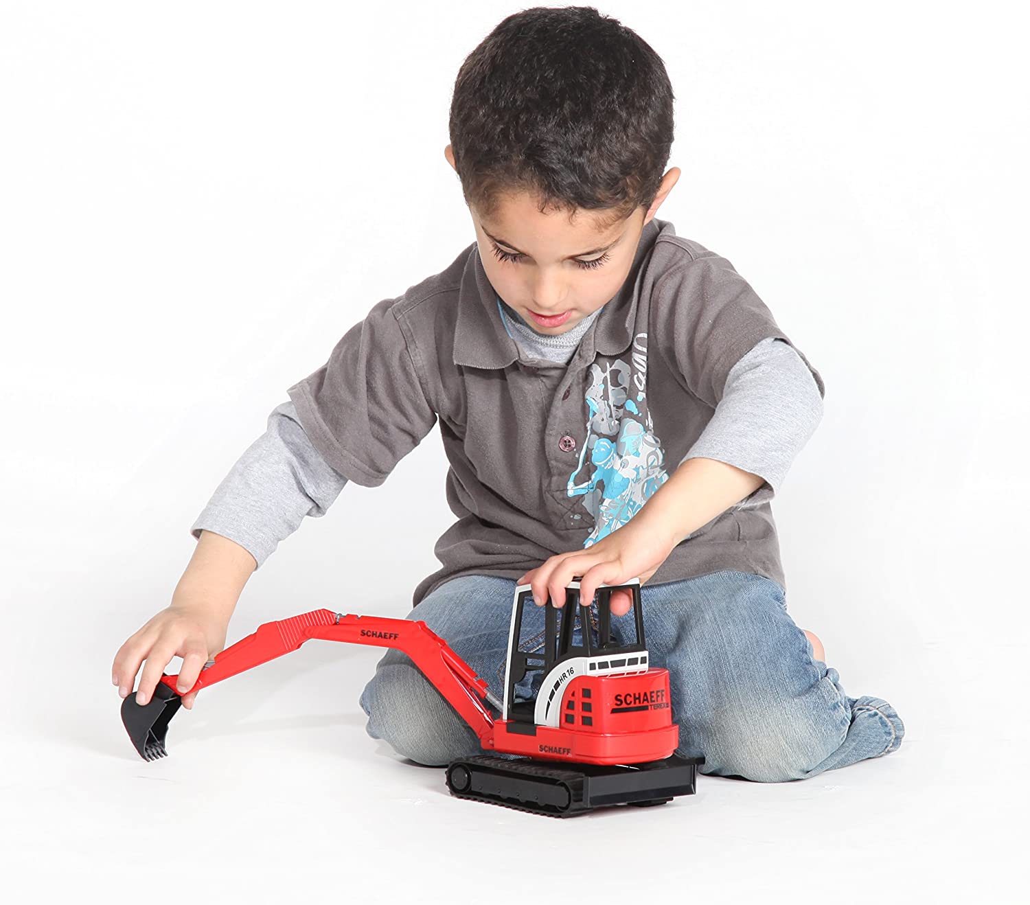 Schaeff Mini Excavator by Bruder 4