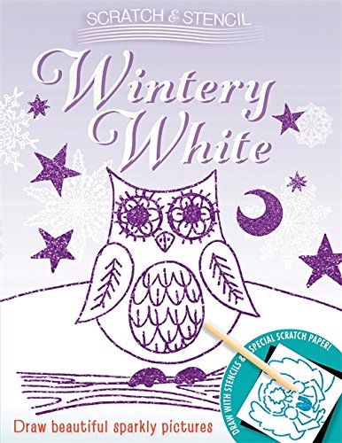 Scratch Stencil Wintery White by Running Press