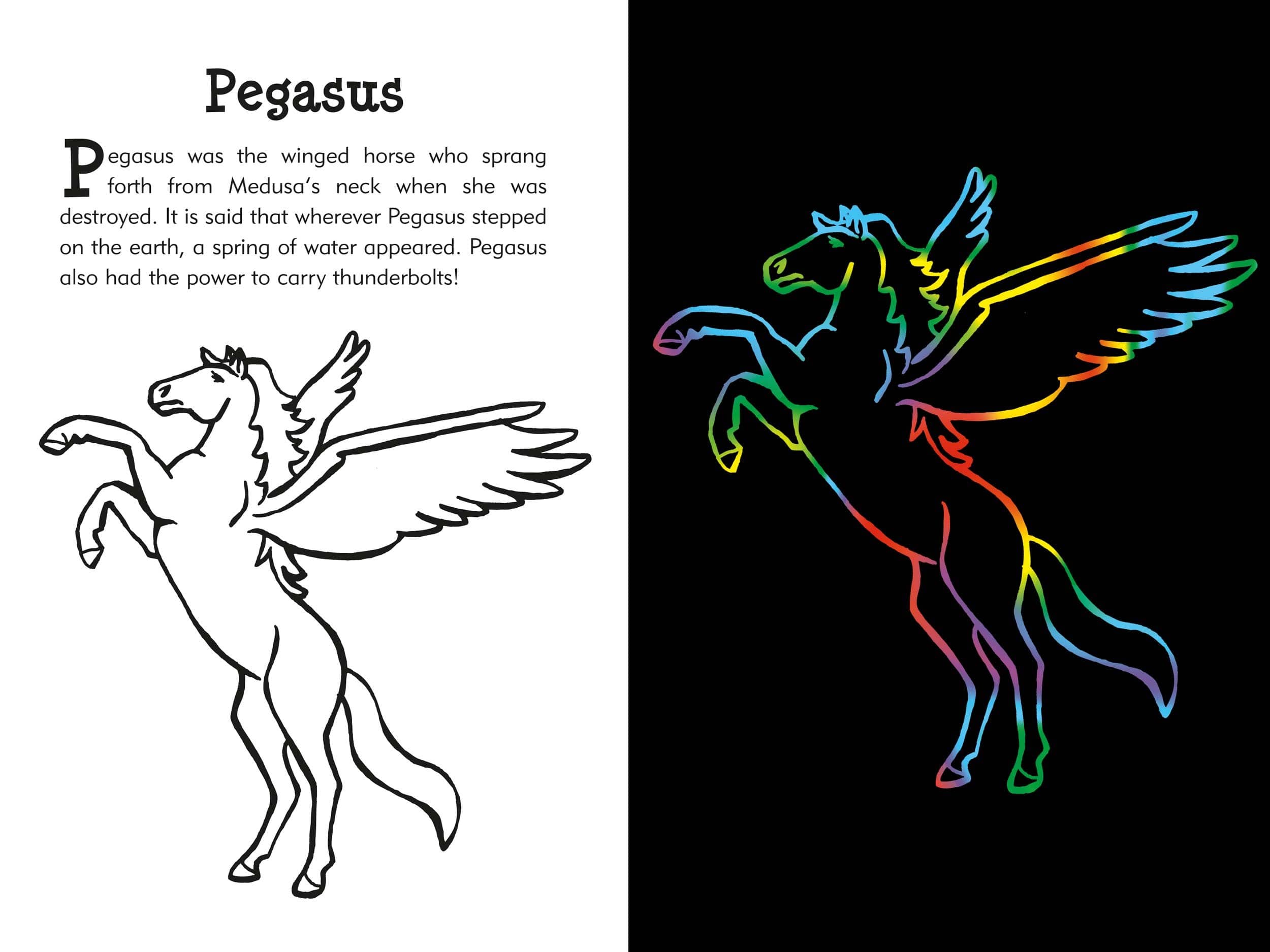 Scratch and Sketch Dragons and Mythical Creatures by Peter Pauper Press 3