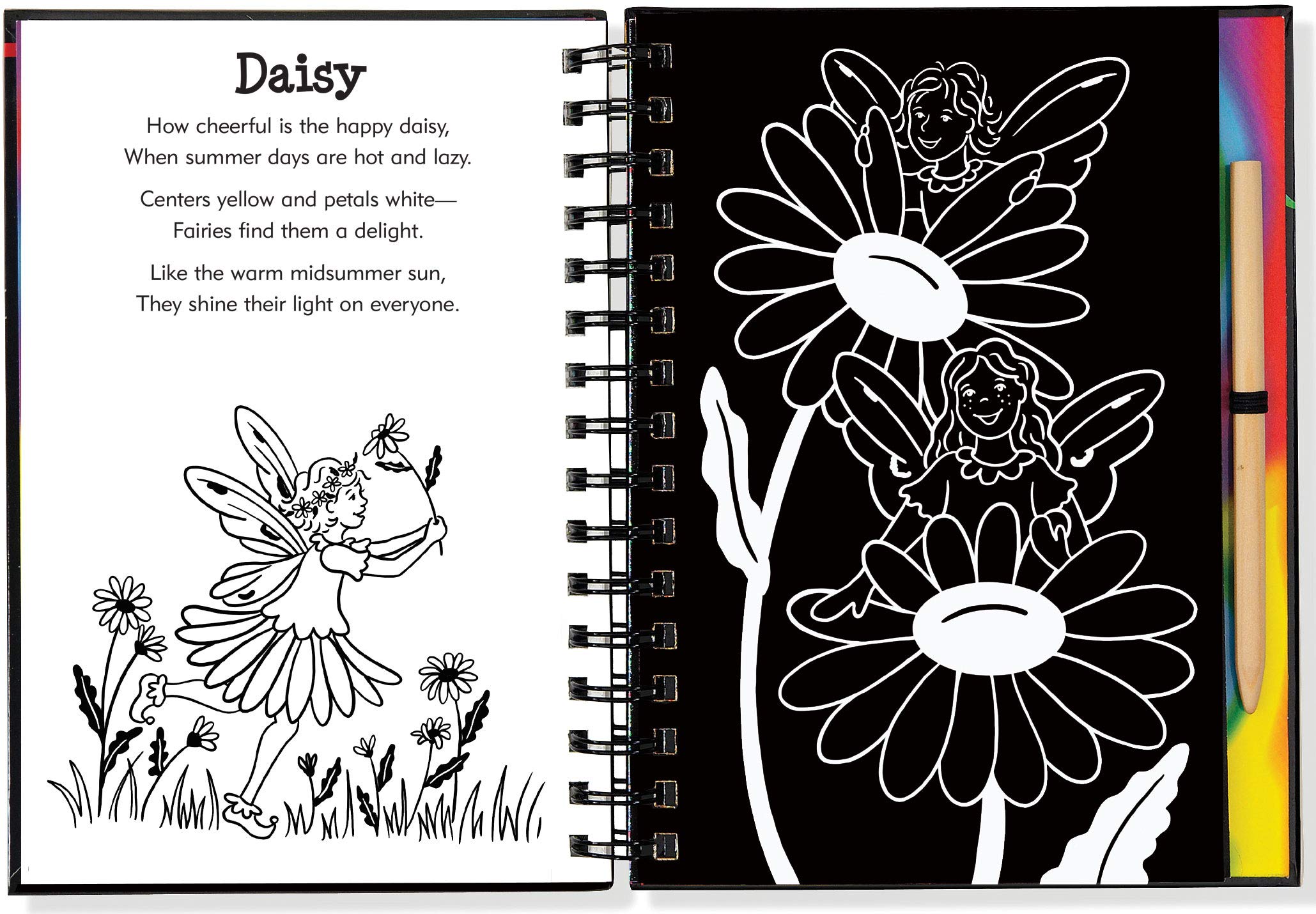 Scratch and Sketch Garden Fairies by Peter Pauper Press 3