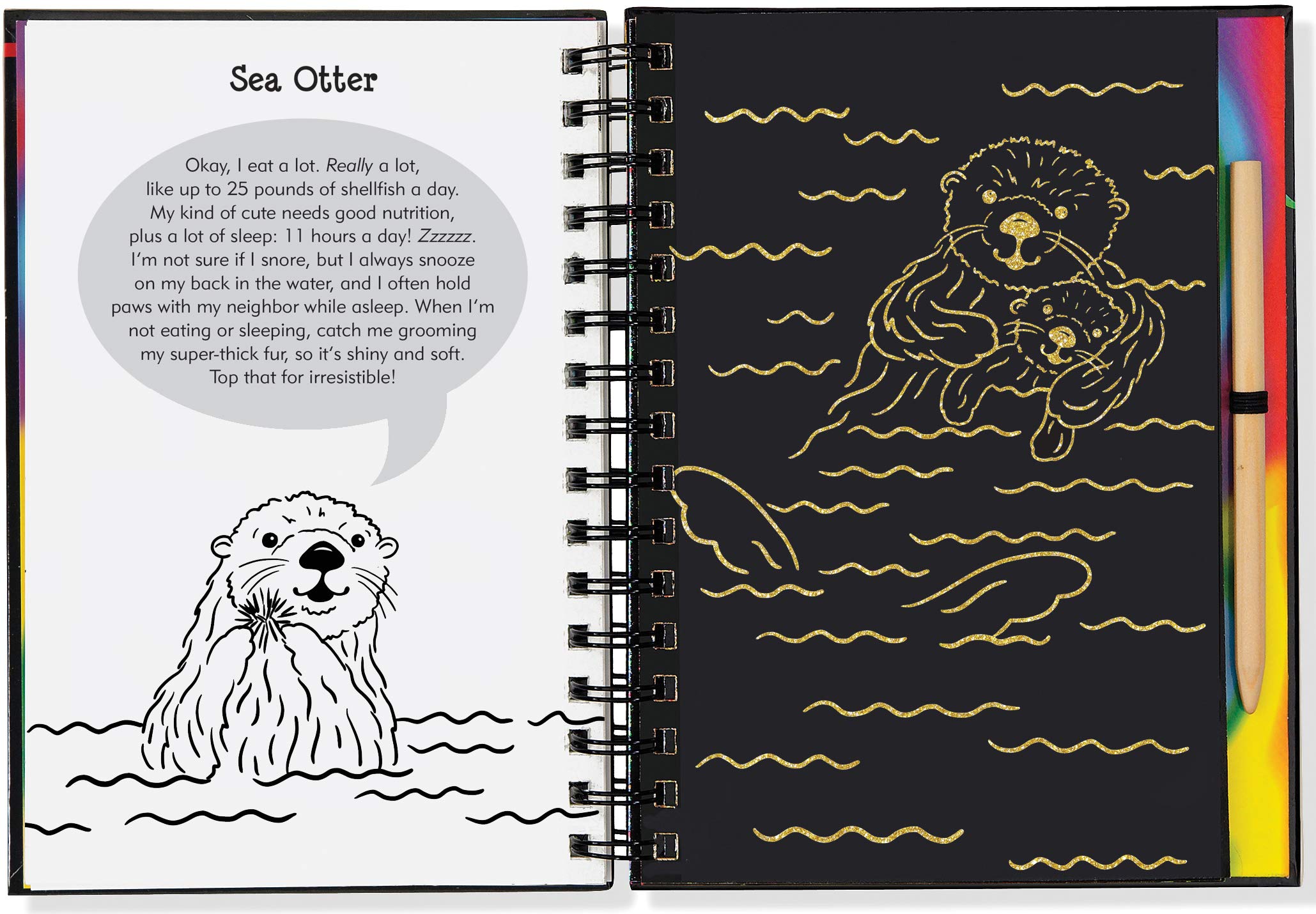 Scratch and Sketch Sloths and Friends by Peter Pauper Press 3