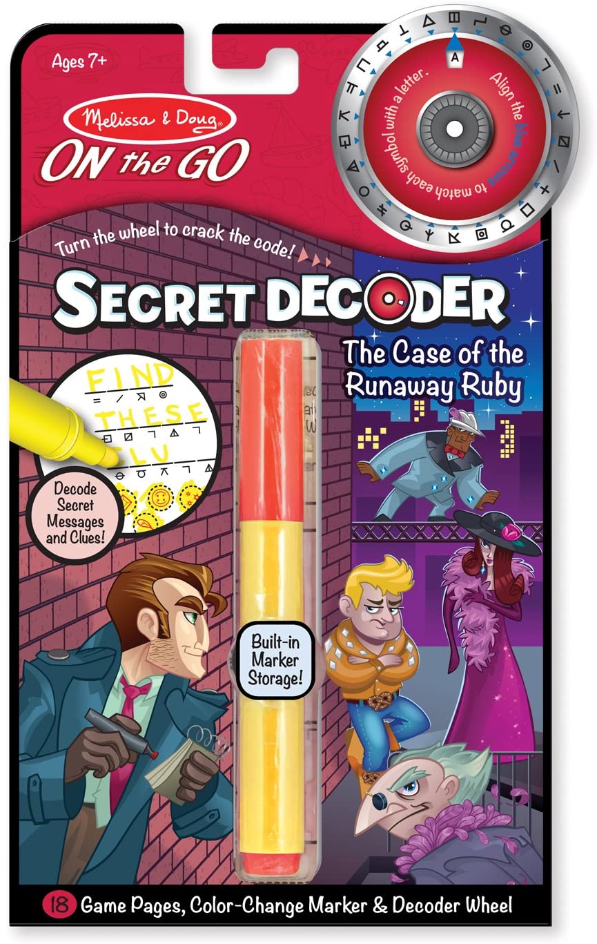 Secret Decoder Case of the Runaway Ruby by Melissa Doug