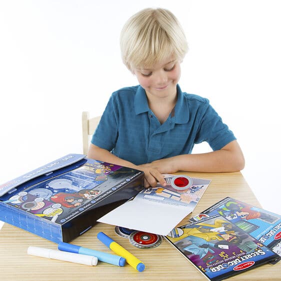 Secret Decoder Deluxe Activity Set by Melissa Doug 1