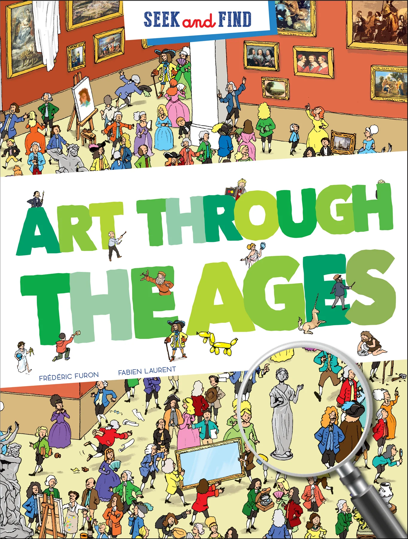 Seek and Find: Art Through the Ages-by-Peter Pauper Press