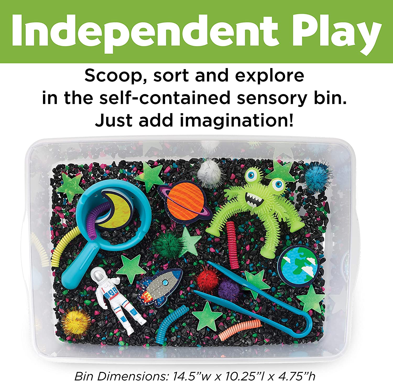 Sensory Bin Outer Space by Creativity for Kids 4