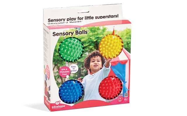 Sensory Opaque Balls 4 Pack by Edushape