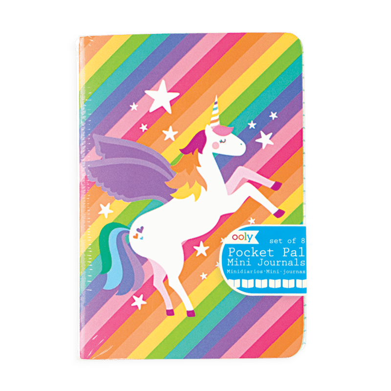 Set of 8 Pocket Pal Journals Unique Unicorns by ooly 3