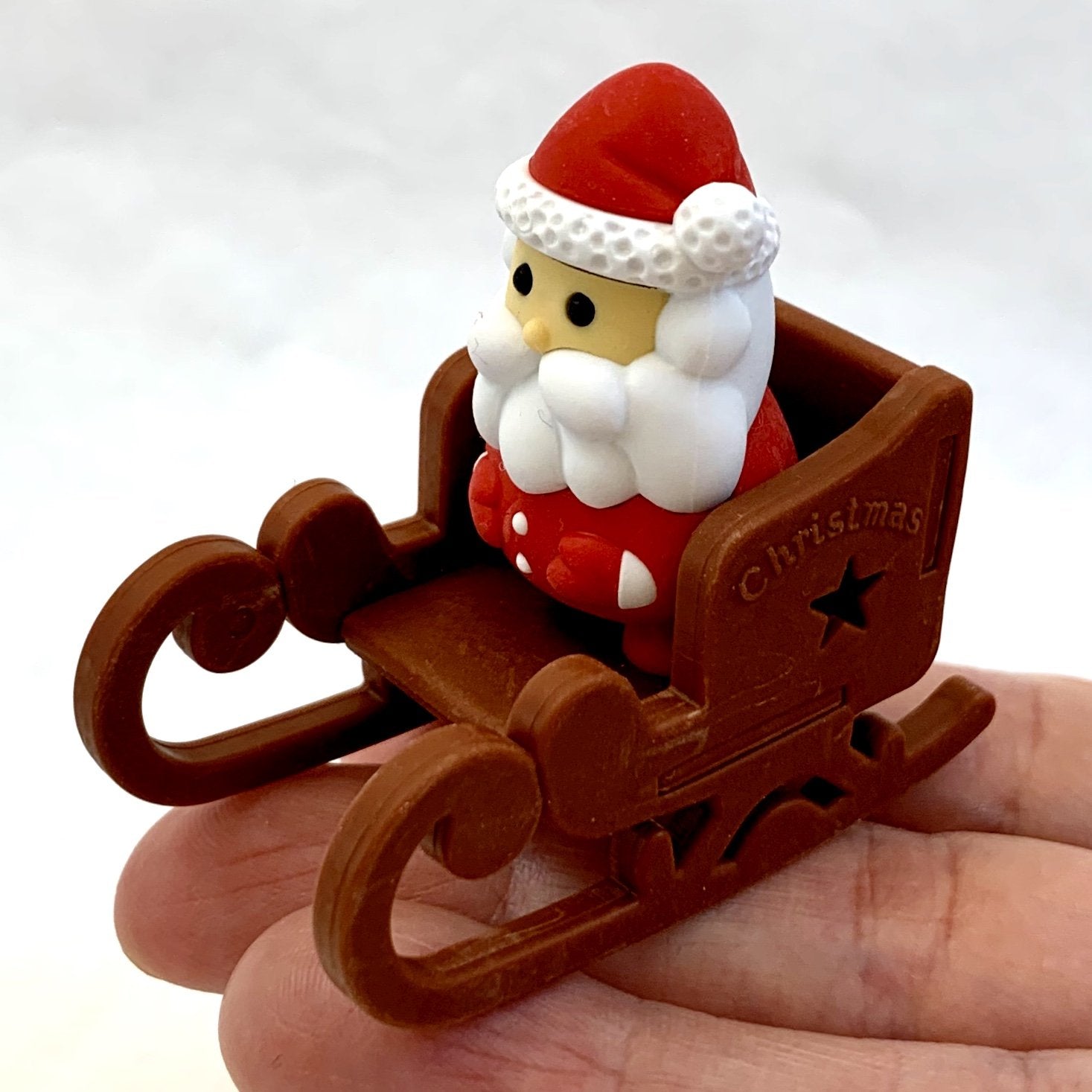 Set of Christmas Themed Erasers by Iwako 3