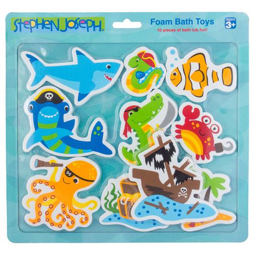 Shark Foam Bath Toys by Stephen Joseph