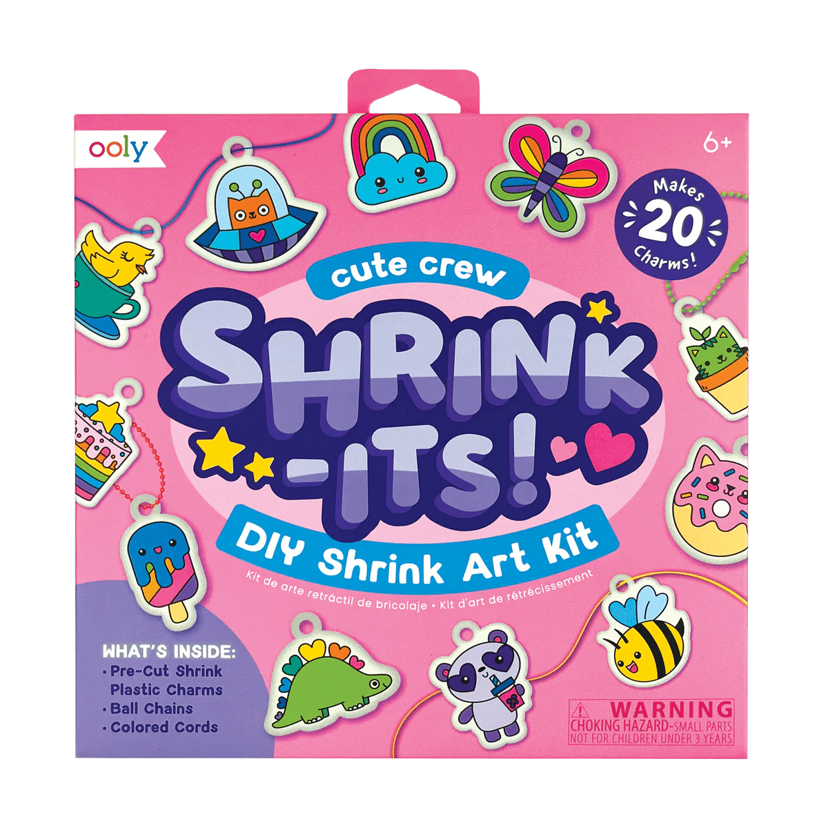 Shrink-its! DIY Shrink Art Kit - Cute Crew-by-Ooly