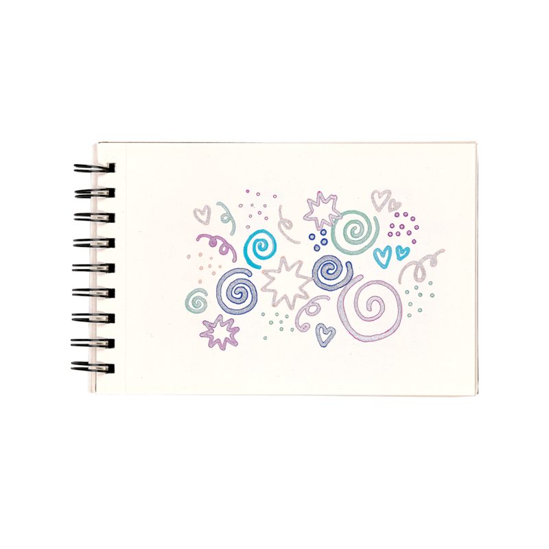 Silver Linings Outline Markers by Ooly 4