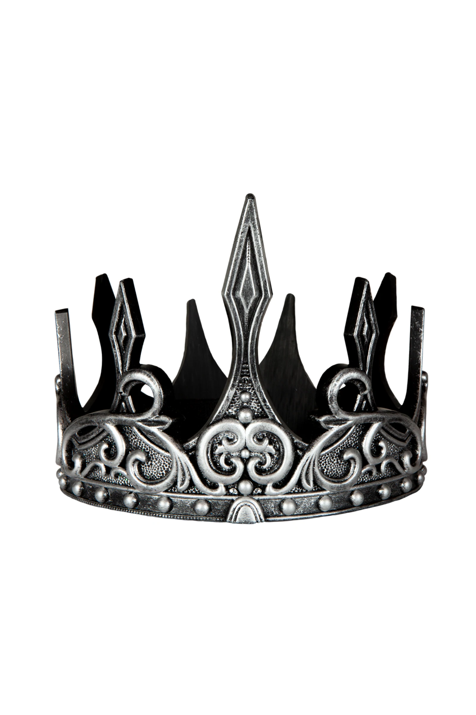 SilverBlack Medieval Crown by Great Pretenders 3