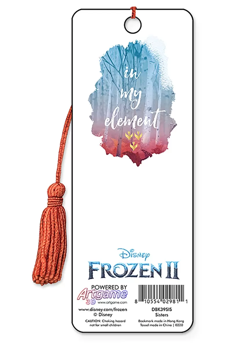 Sisters Frozen Bookmark by Artgame 1