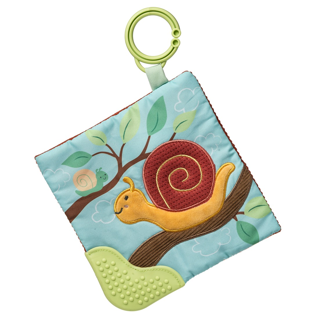 Skippy Snail Crinkle Teether – 6×6″-by-Mary Meyer