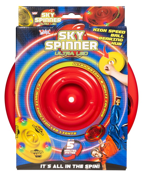 Sky Spinner Ultra LED Disc by Mukikim