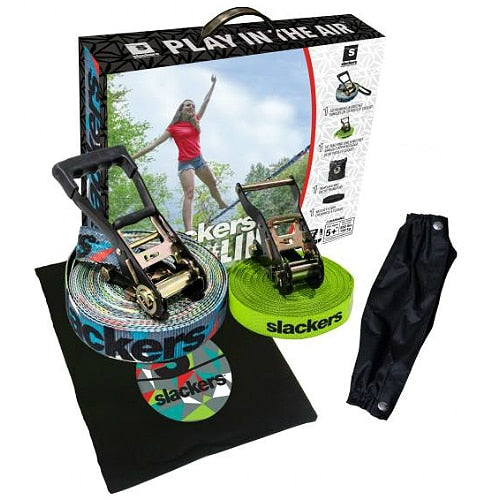 Slackers 50 Slackline Set Prism by Slackers