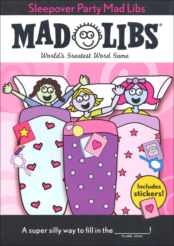 Sleepover Party Mad Libs by Penguin Random House