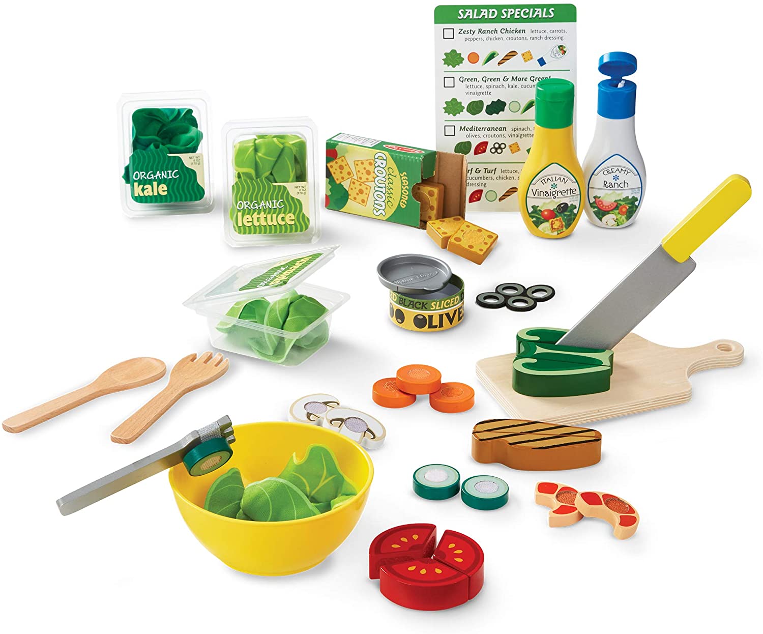 Slice Toss Salad Set by Melissa Doug 1