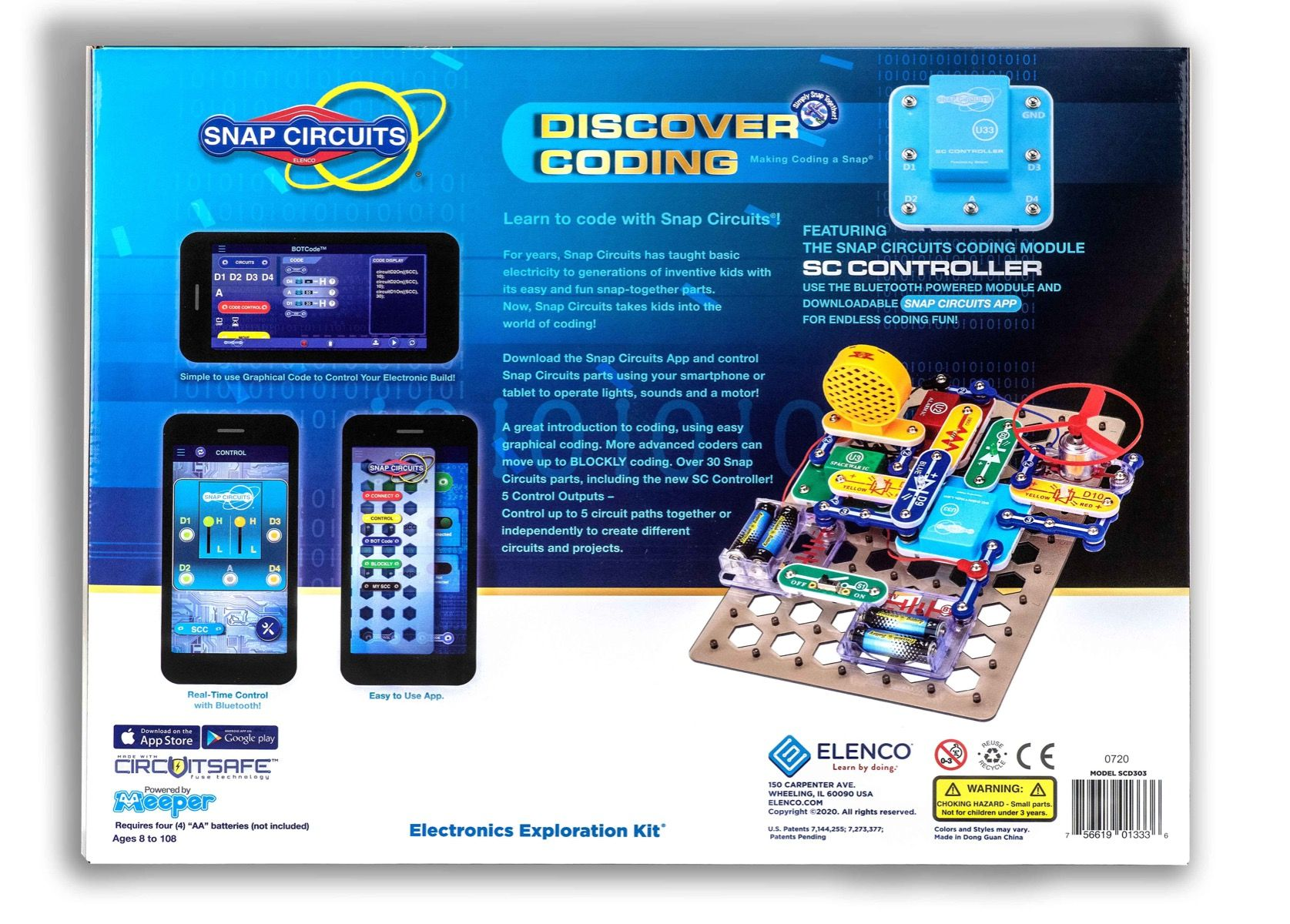 Snap Circuits Discover Coding by Elenco 1
