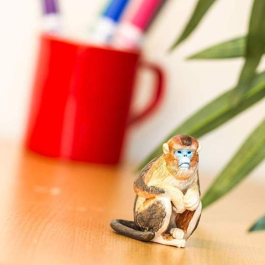 Snub Nosed Monkey Figure by Safari 6