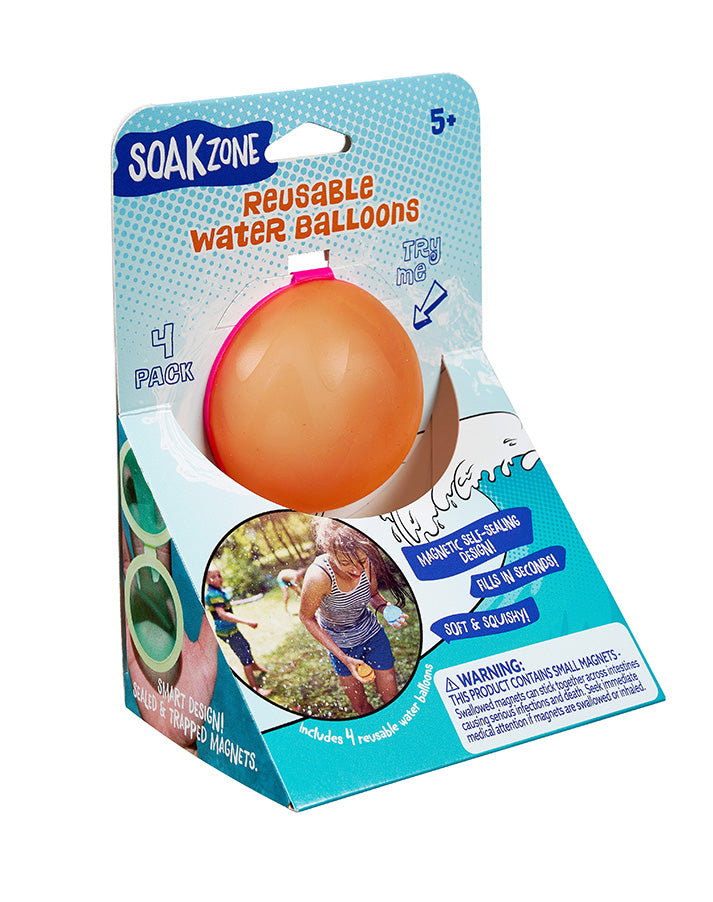 Soak Zone Reusable Water Balloons-by-Little Kids