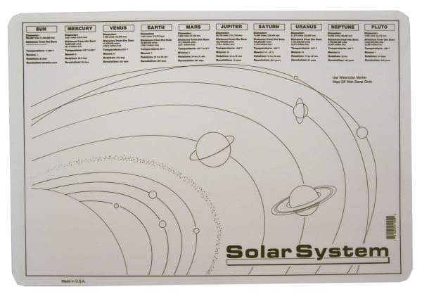 Solar System Placemat by Painless Learning 1