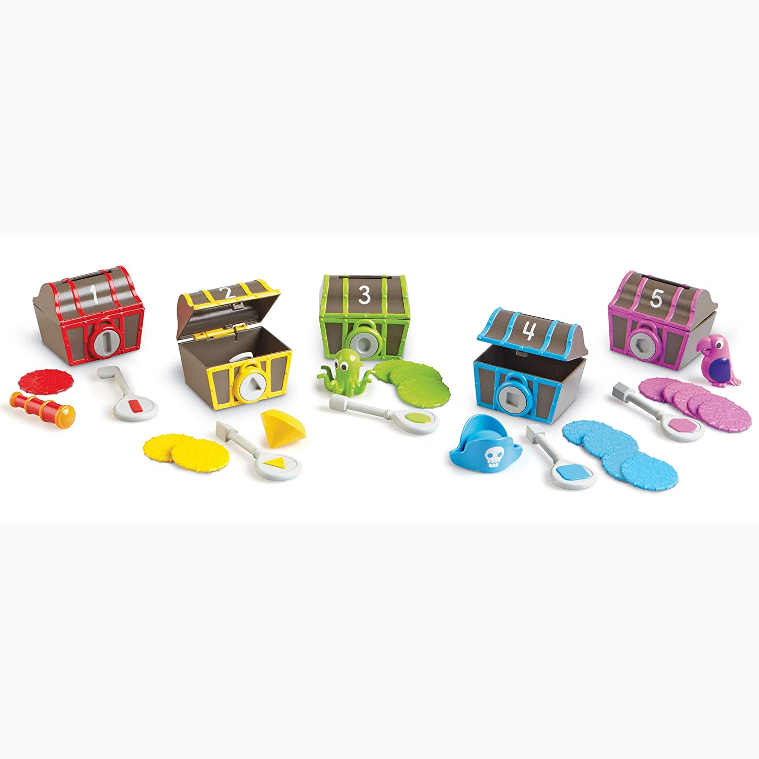 Sorting Surprise Pirate Treasure by Learning Resources 1