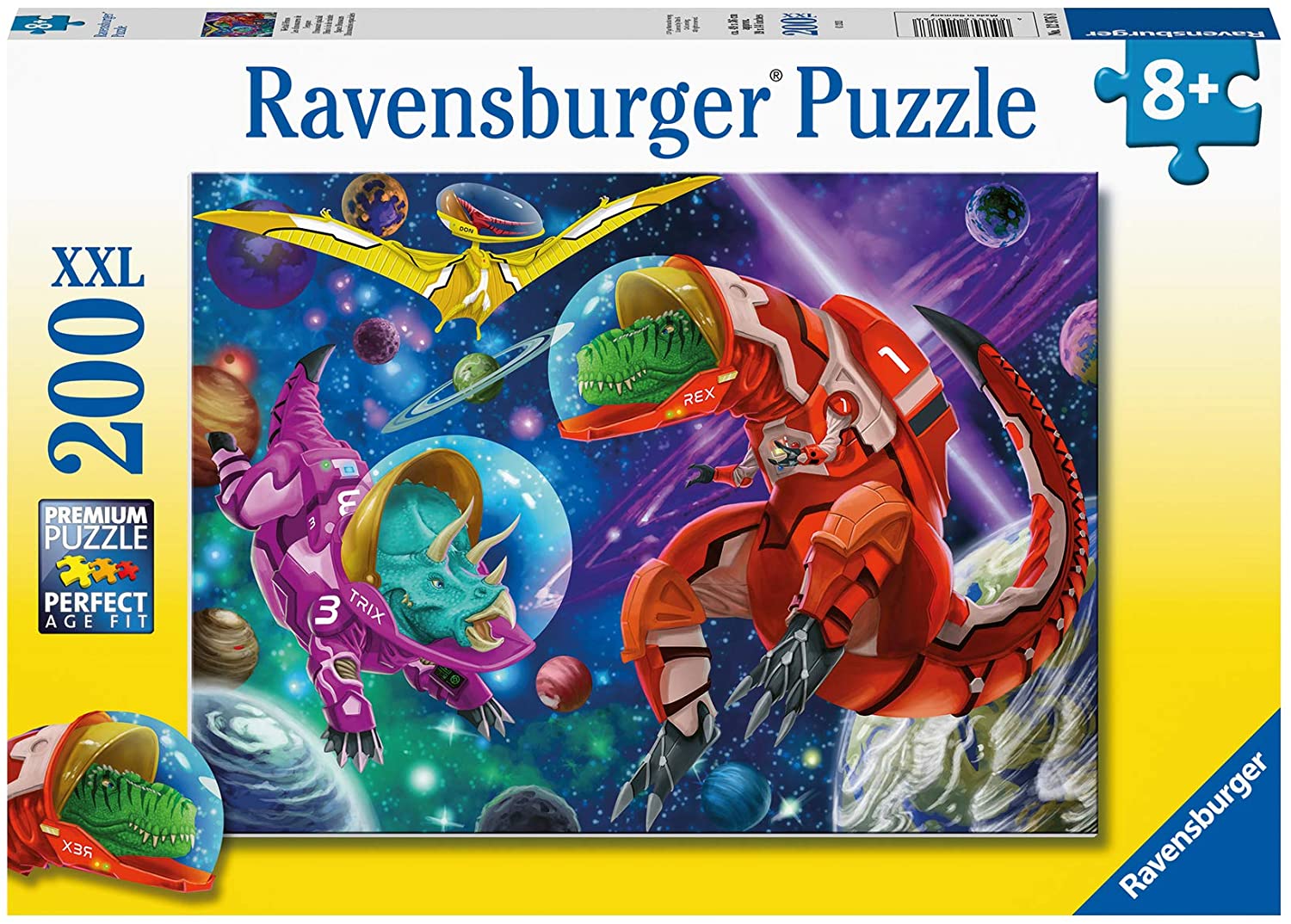 Space Dinosaurs 200pc Puzzle by Ravensburger