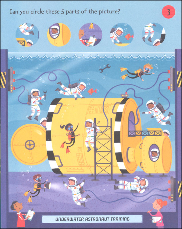 Space Puzzles Pad by Usborne 3
