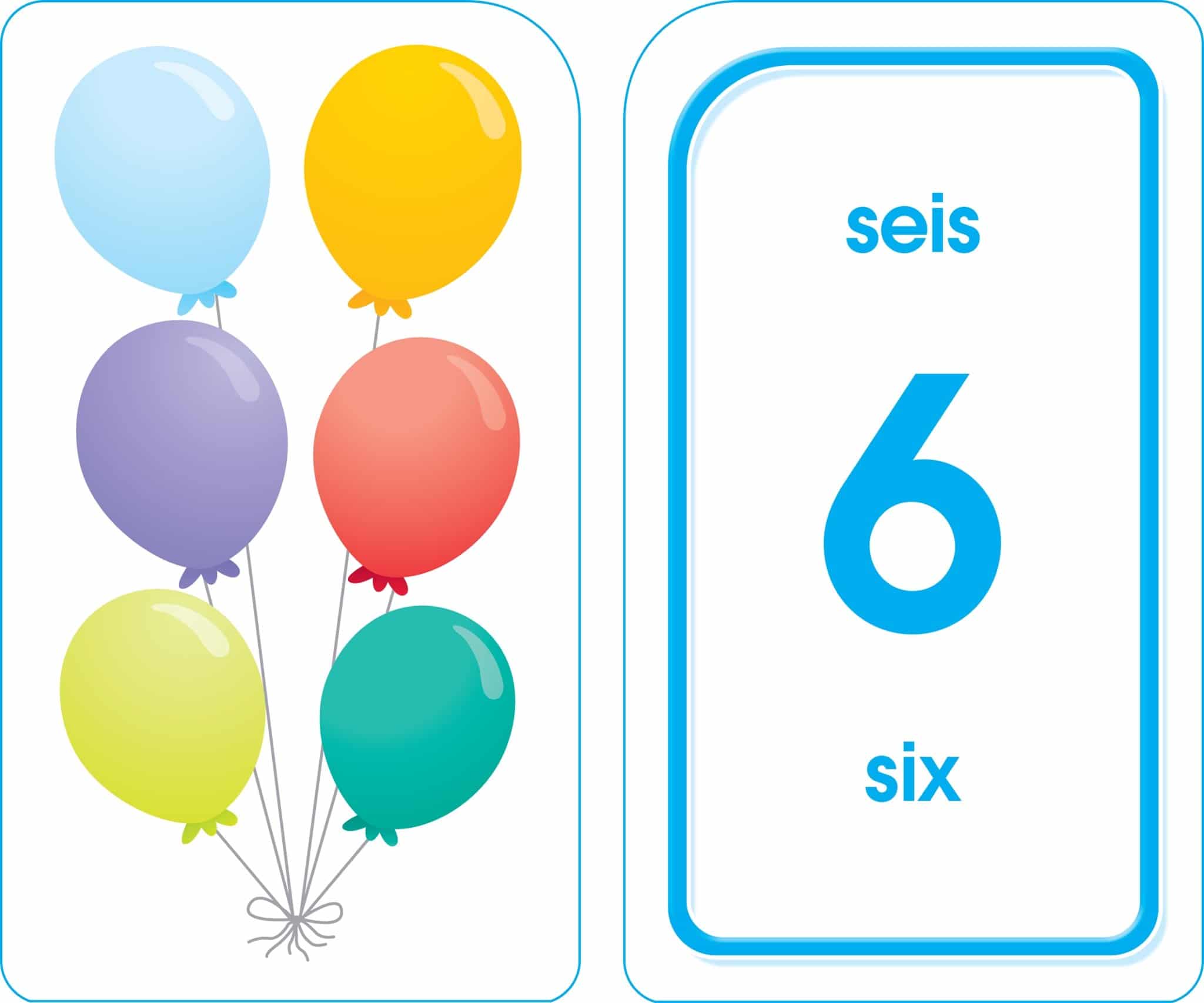 Spanish English Colors Shapes More Flash Cards by School Zone 3