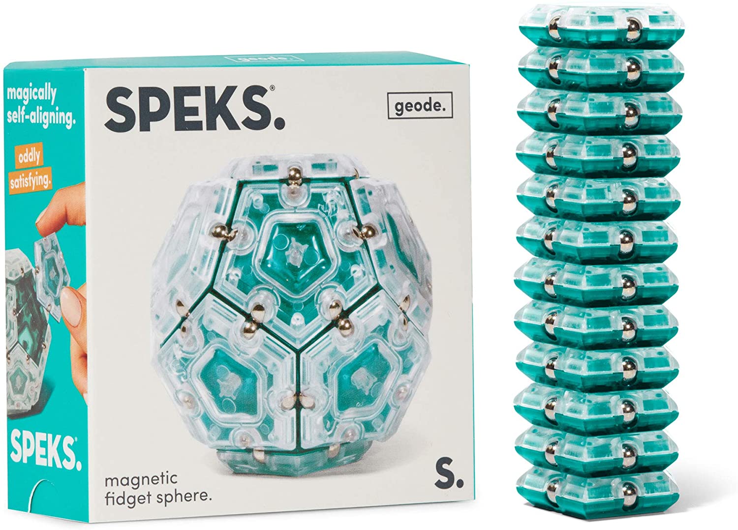 Speks Geode Magnetic Fidget Sphere by Speks 6