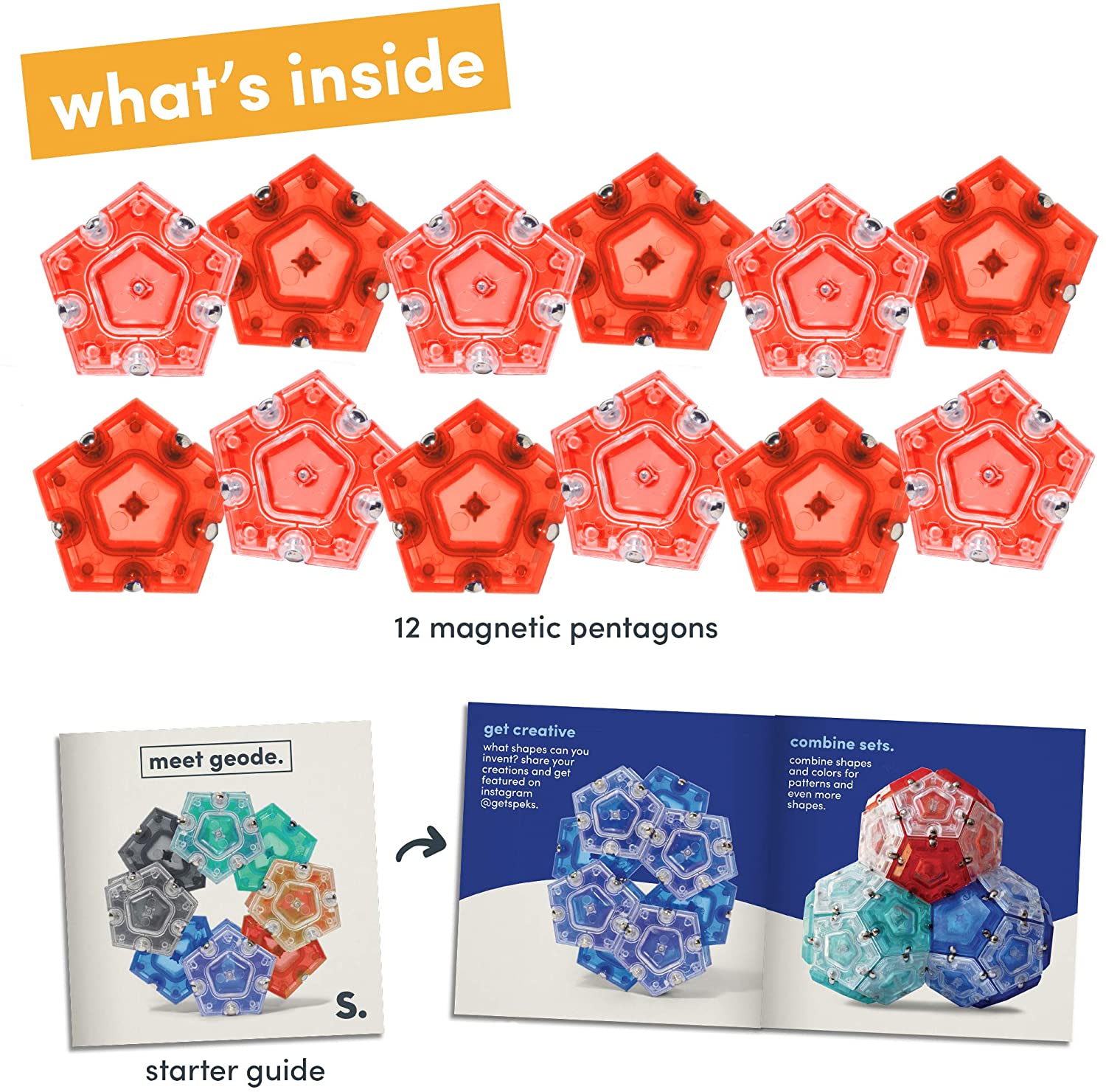 Speks Geode Magnetic Fidget Sphere by Speks 8