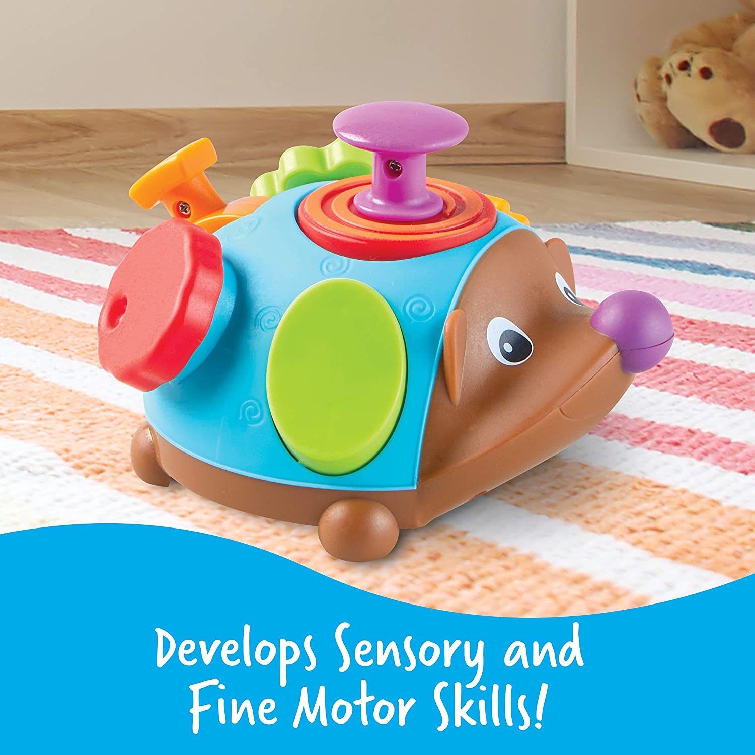 Spike the Fine Motor Hedgehog Fidget Friend by Learning Resources 3