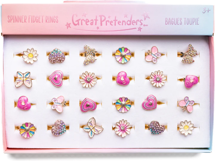 Spinner Fidget Rings-by-Great Pretenders