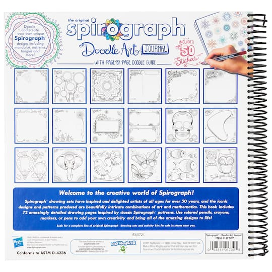 Spirograph Doodle Art Journal by PlayMonster 2