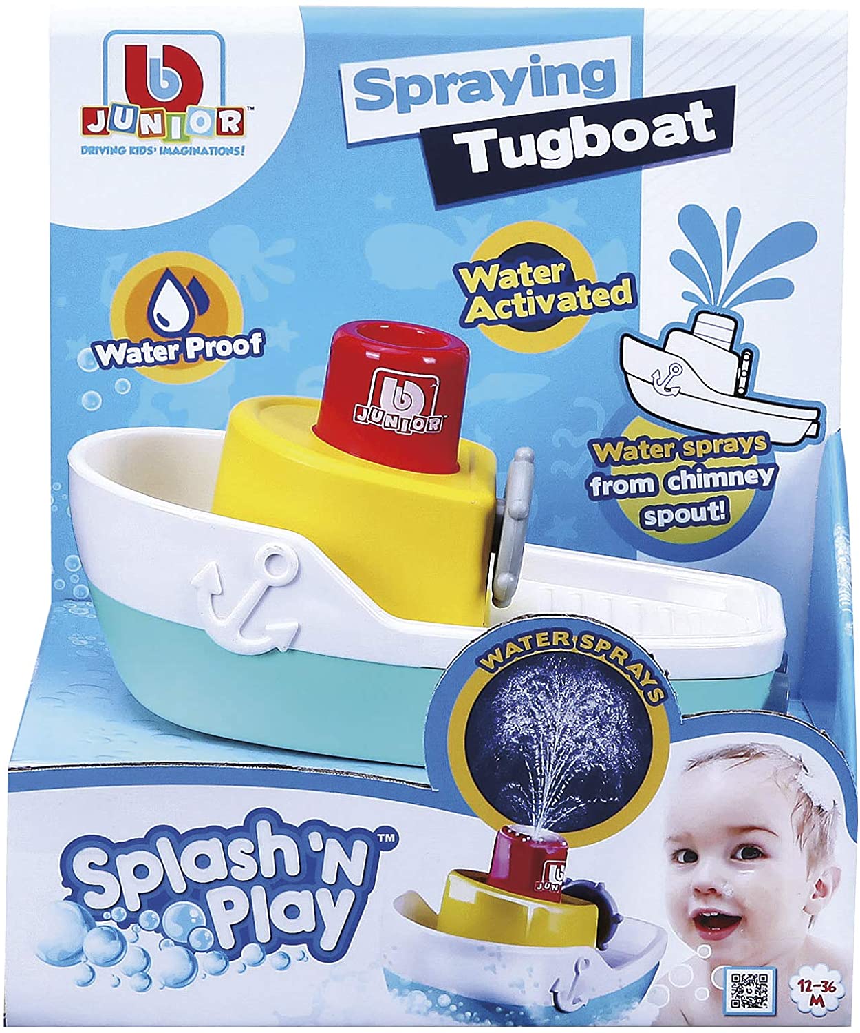 Splash N Play Tugboat by Toysmith