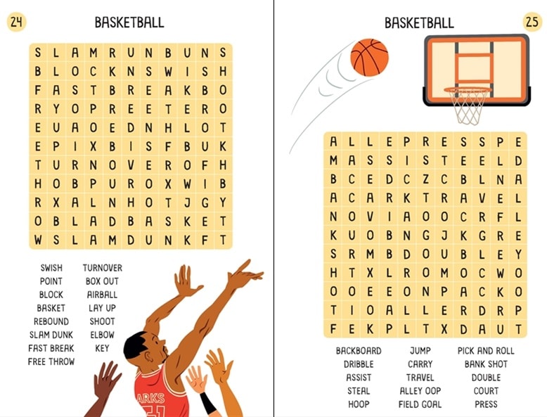 Sports Wordsearches by Usborne 2