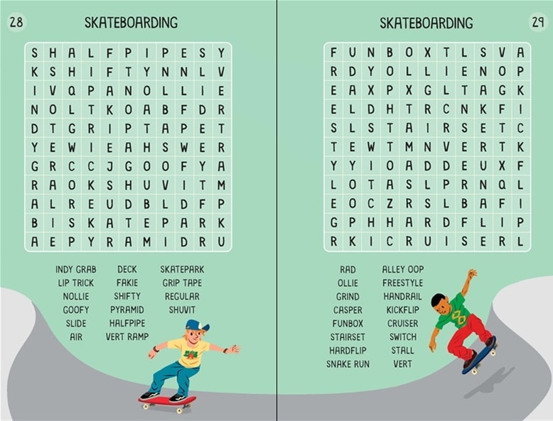 Sports Wordsearches by Usborne 3
