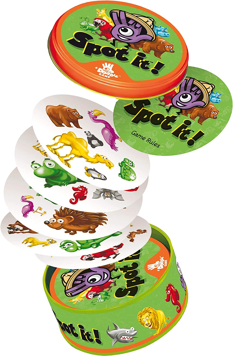 Spot It Junior Animals Boxed by Zygomatic 3
