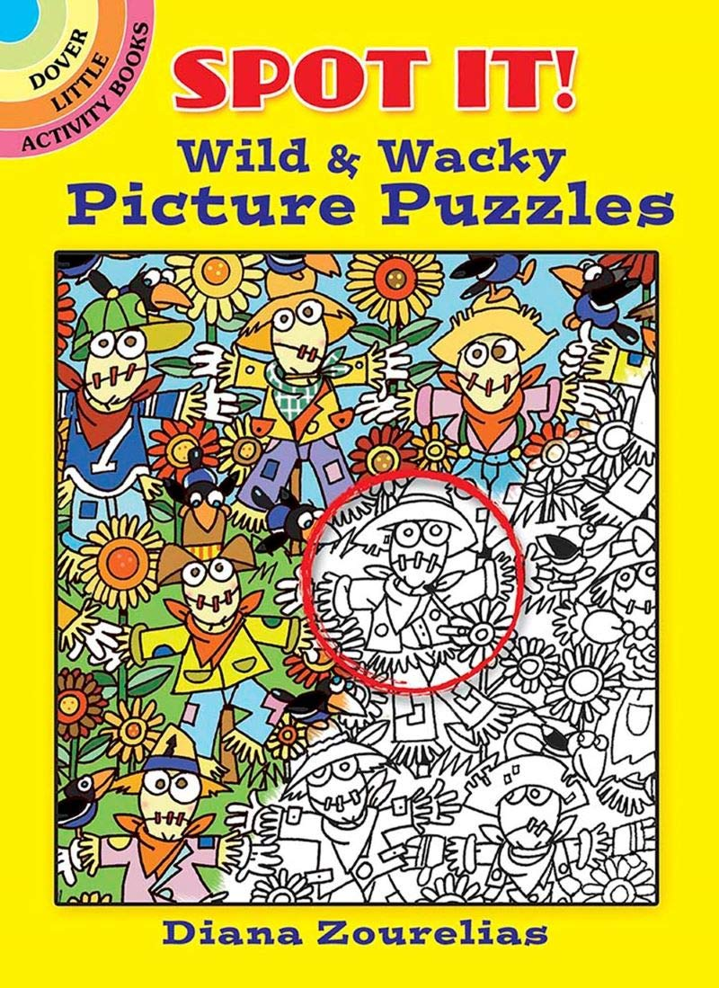 Spot It Wild Wacky Picture Puzzles by Dover Publications