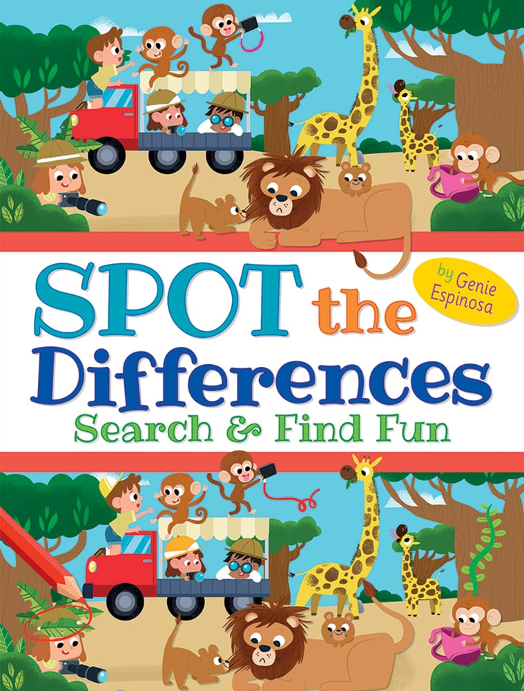 Spot the Differences Search Find Fun by Dover Publications
