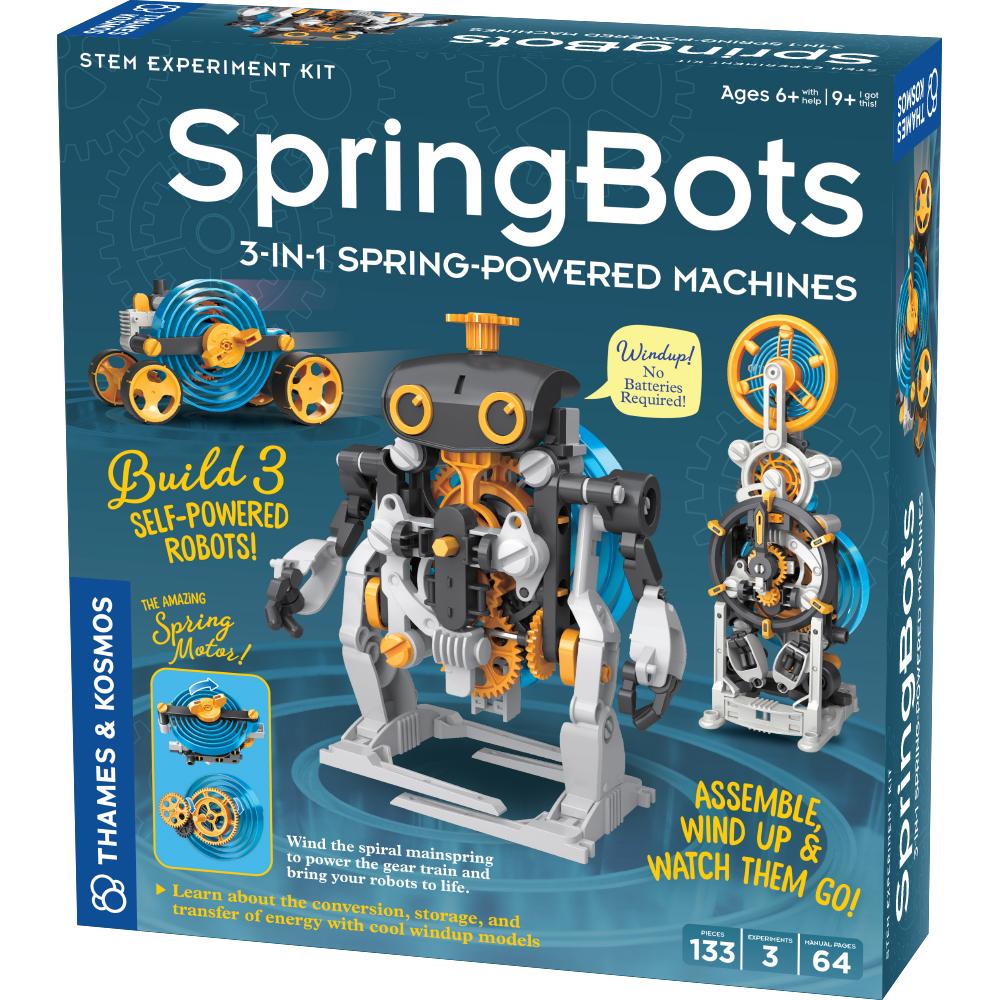 SpringBots 3 in 1 Spring Powered Machines by Thames Kosmos