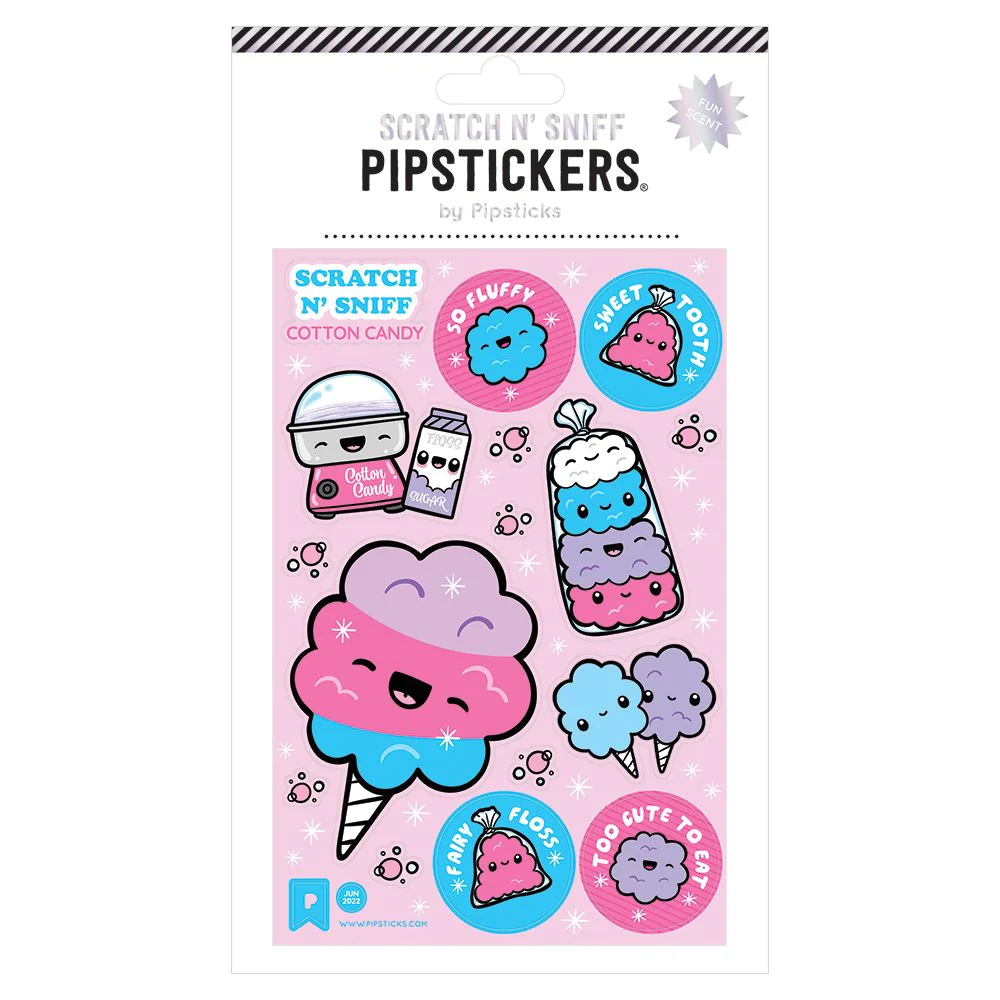 Spun Sugar Sticker Sheet by Pipsticks