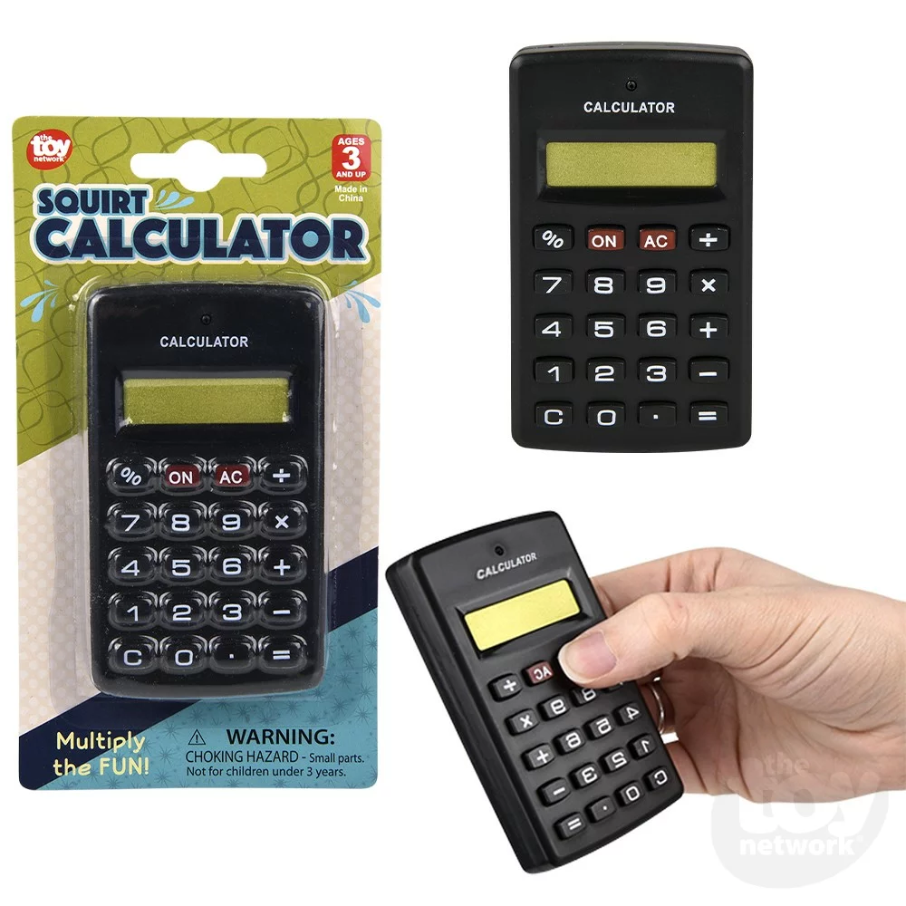 Squirt Calculator Prank-by-The Toy Network