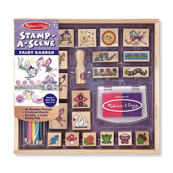 Stamp a Scene Fairy Garden by Melissa Doug