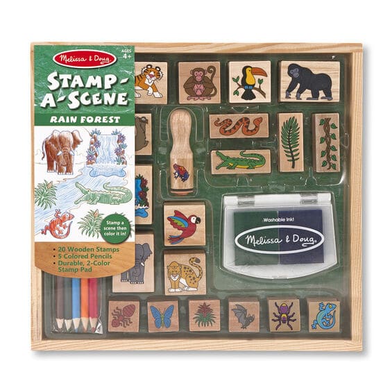 Stamp a Scene Rain Forest by Melissa Doug